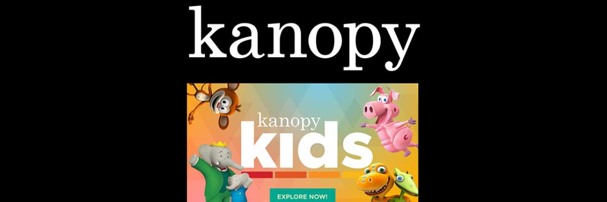 Kanopy and Kanopy Kids logo