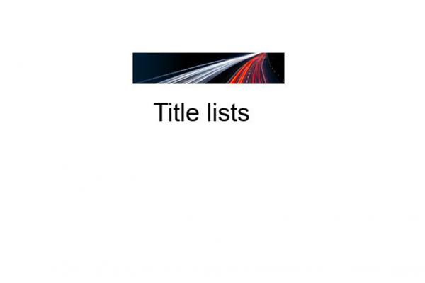 Icon for Gale title list