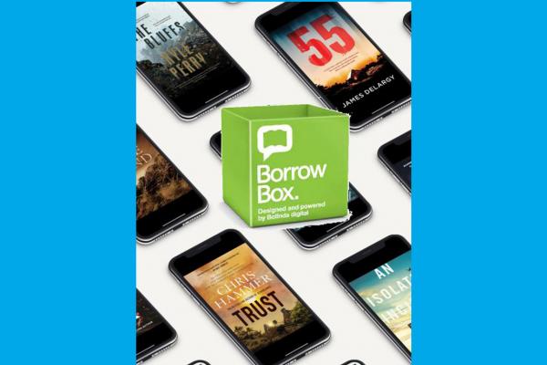 promotional image for Borrowbox ebooks