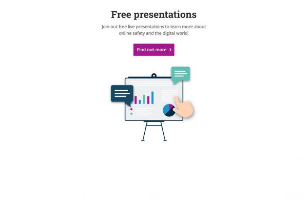 Promotional image for Be Connected's free presentations
