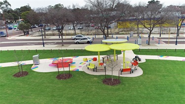 Lissiman Street Park aerial view1