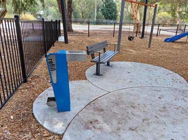 Boyle Playground water fountain