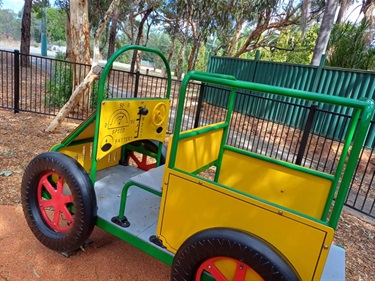 Play on Boral truck in Boyle Playground