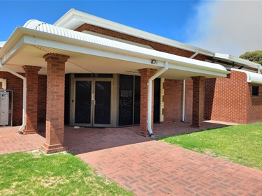 Lesser Hall entrance