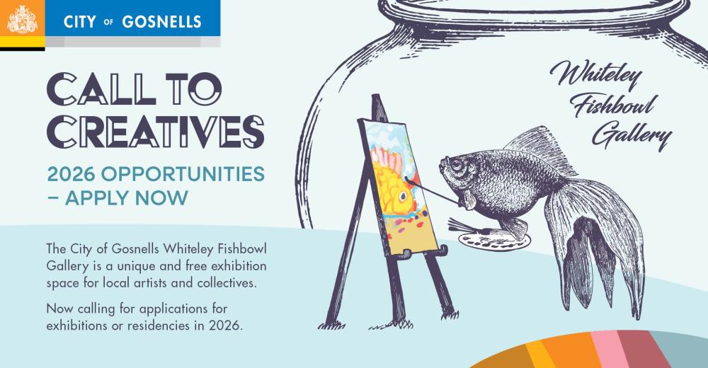 Whiteley Fishbowl Gallery Exhibition Opportunity - Facebook Post