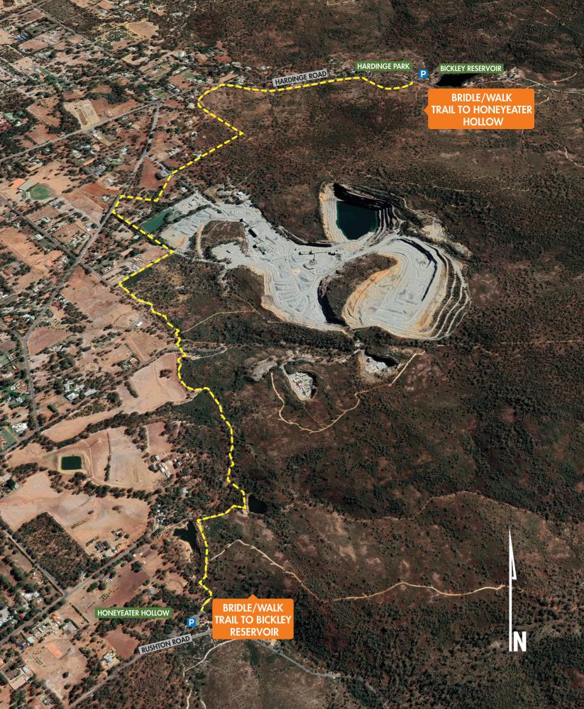 2022 Bridle Trail Hardinge Park Map