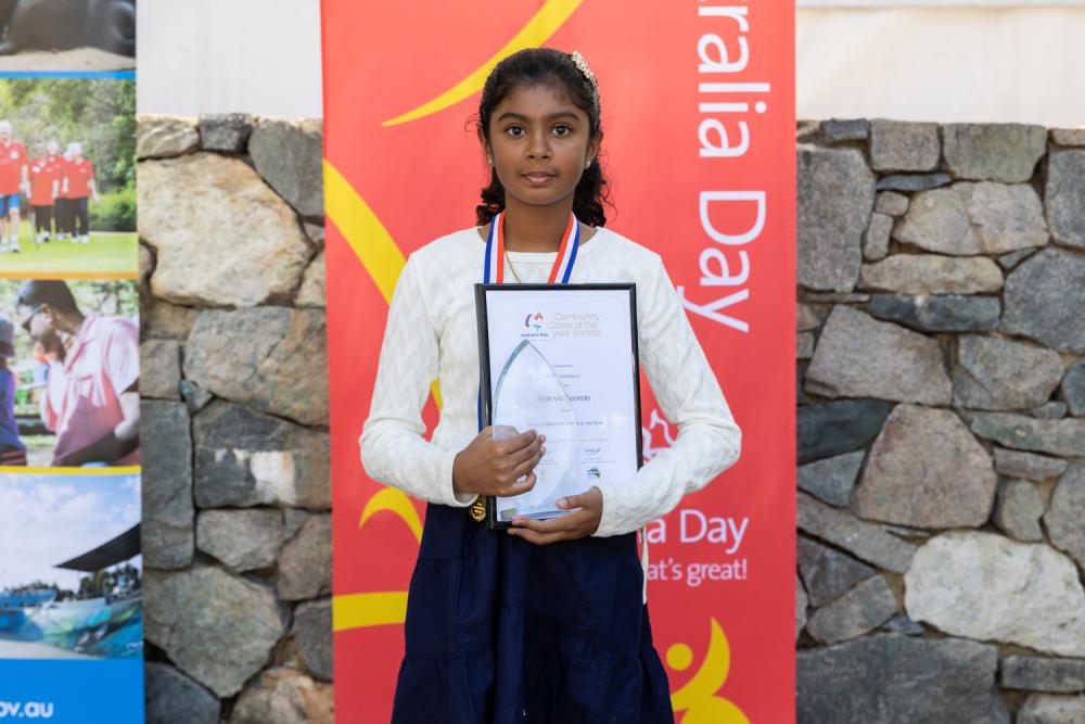 Citizen of the Year Award Youth Shivani Panneri
