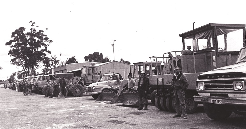 City of Gosnells depot site in Maddington, 1977