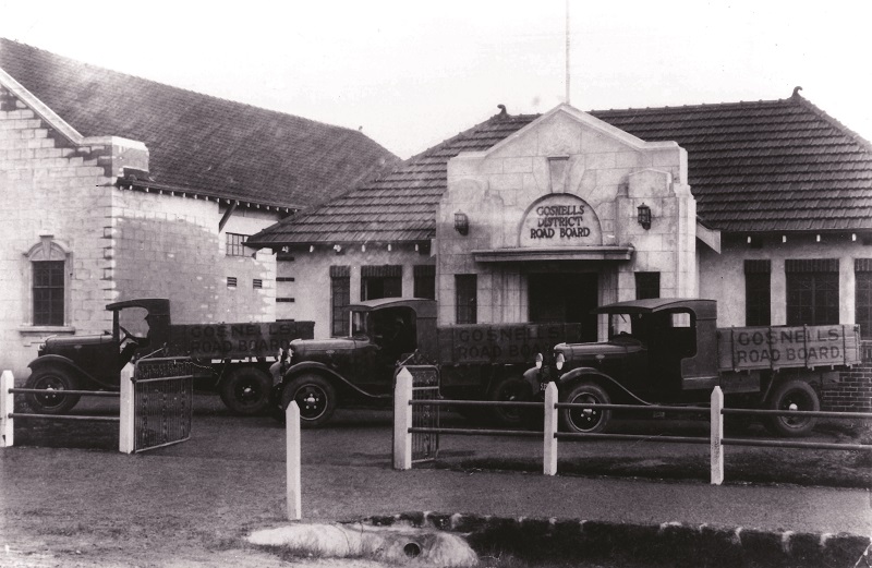 Gosnells Road Board offices on Albany Highway in Maddington 1936