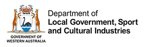 Department of Local Government, Sport and Cultural Industries logo