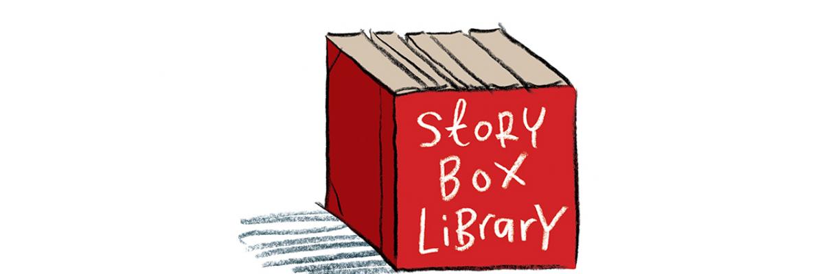 Story Box Library logo for landing page card