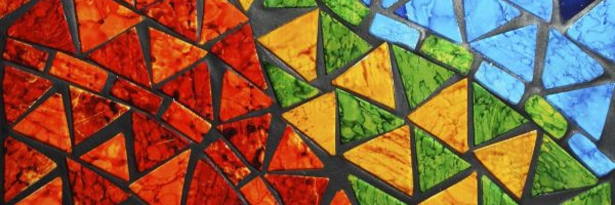 Colourful Mosaic Tile