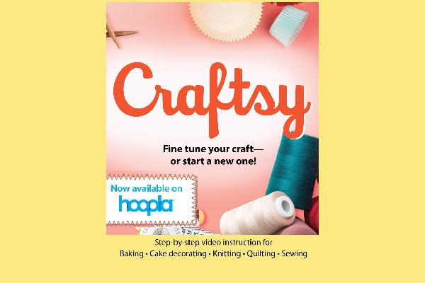 hoopla promotional material for craftsy