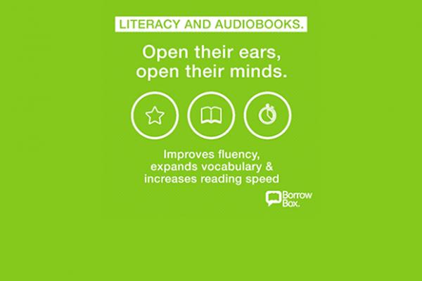 audiobooks improve fluency, expands vocabulary and increases reading speed