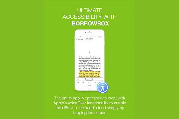 Information about the Borrowbox voiceover function