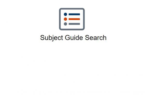 Icon of three items in a list for Gale subject guide search