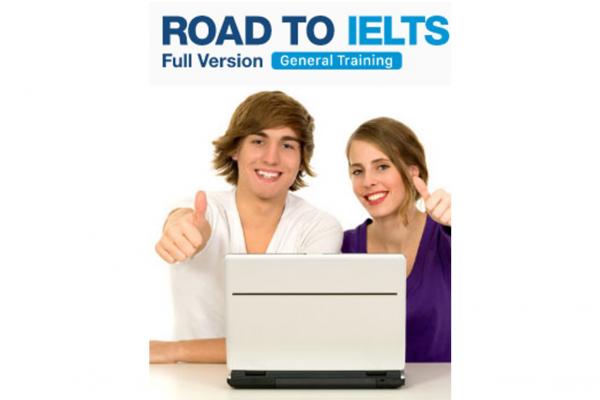 promotional image for Road to IELTS General