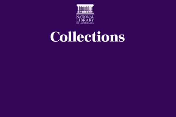 National Library of Australia logo and their collections header