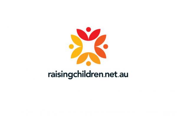 Raising Children logo in portrait