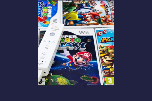 Wii controller and some wii games