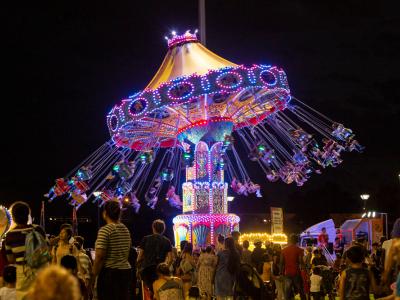 Image of ride at Fusion Festival