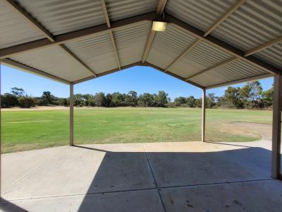 Huntingdale Community Centre - outlook from the lesser hall