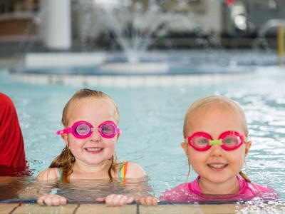 Kids in water at Leisure World