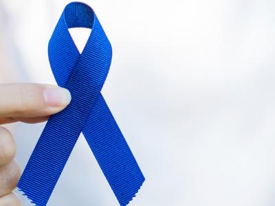 Bowel Cancer ribbon