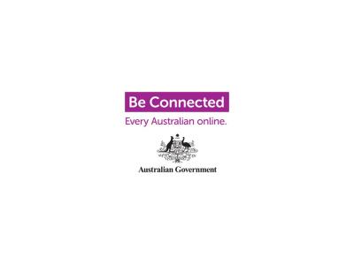 Be Connected every Australian online Australian Government logo
